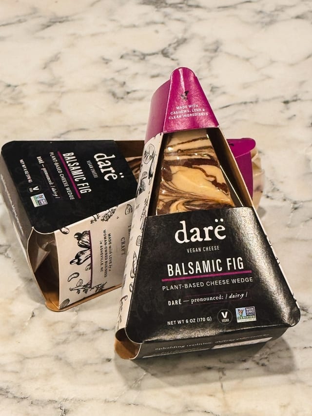 Balsamic Fig Cheese Wedge.