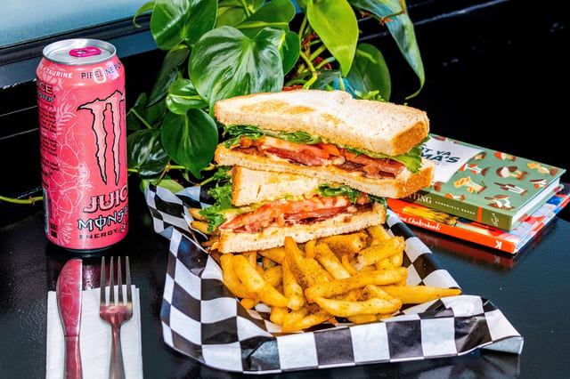 BLT with Chipotle Aioli Sauce.