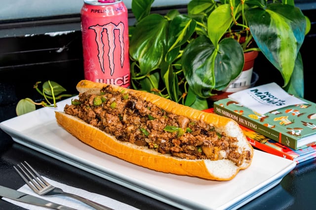 Steak n Cheese Sandwich.