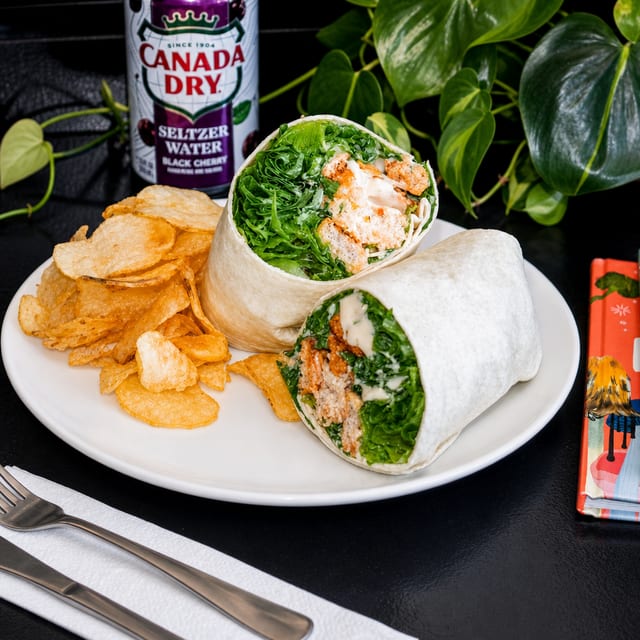 Chick'n Caesar Wrap.
