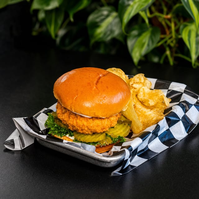 Crispy Chick'n Sandwich.