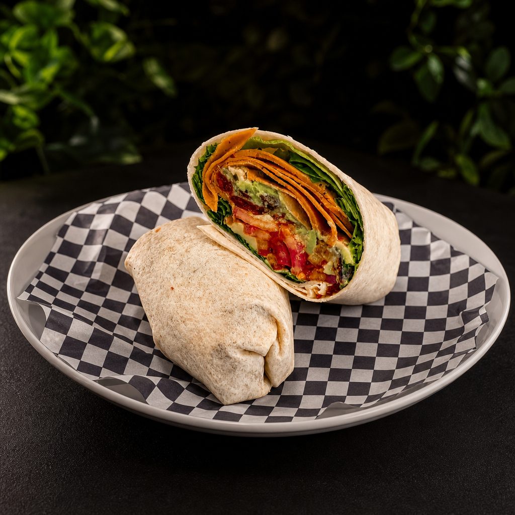Turkey Bacon Avocado Wrap.