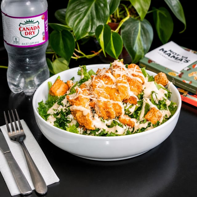 Chick'n Caesar Salad.