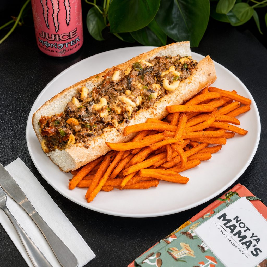 Mac n Cheese Steak.