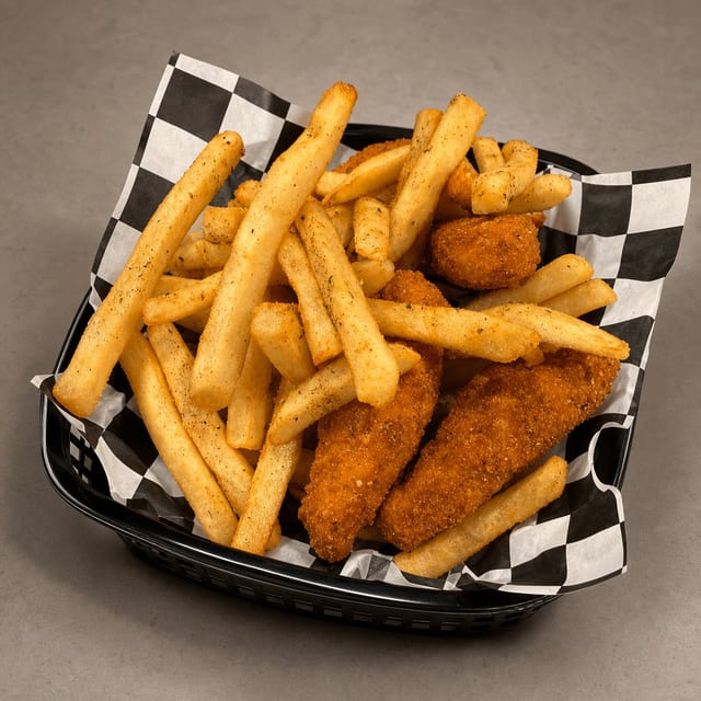 Kids Fingers and Fries.