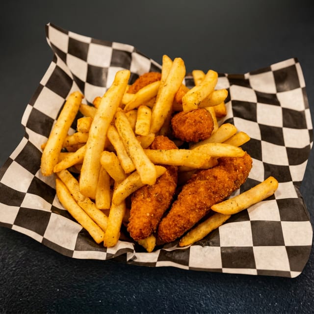 Kids Fingers and Fries.