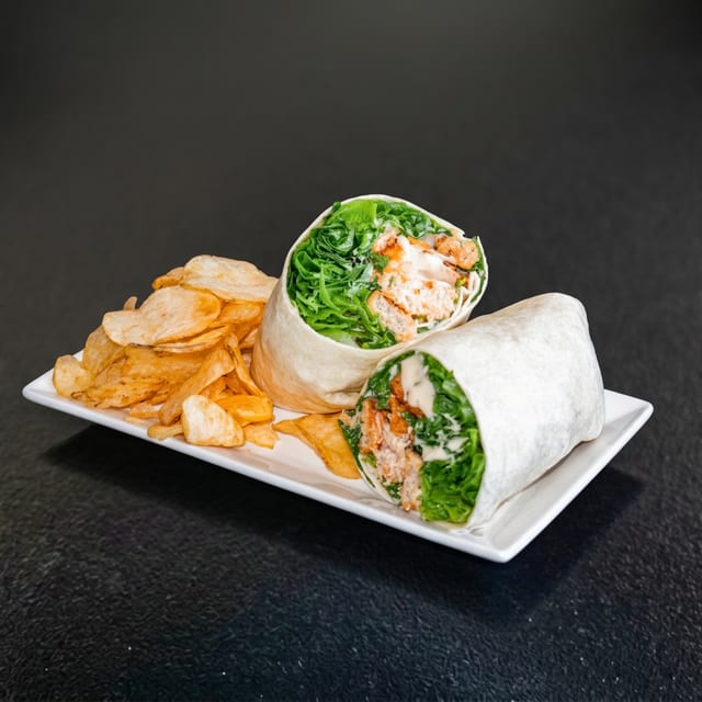 Chick'n Caesar Wrap.