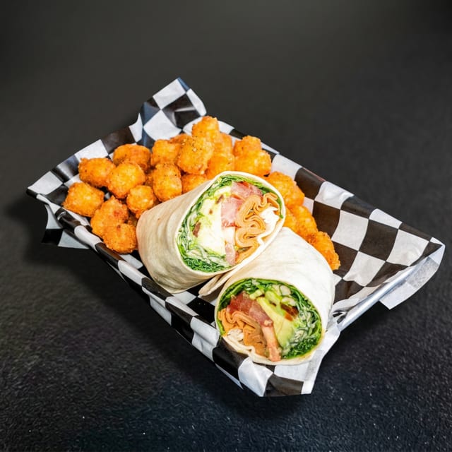 Turkey Bacon Avocado Wrap.