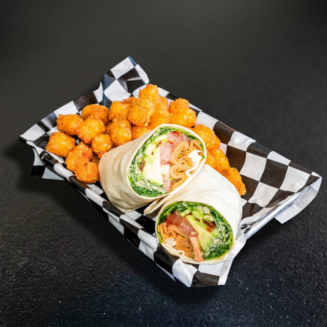 Turkey Bacon Avocado Wrap.
