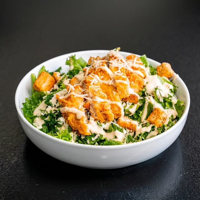 Chick'n Caesar Salad.