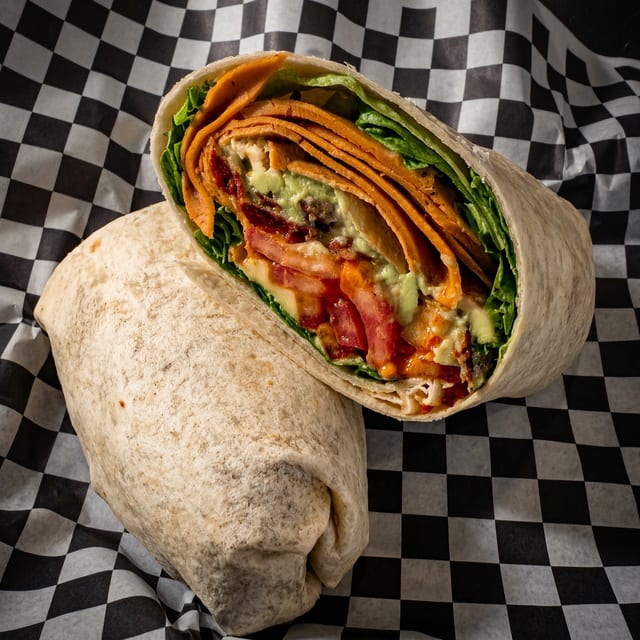Turkey Bacon Avocado Wrap.