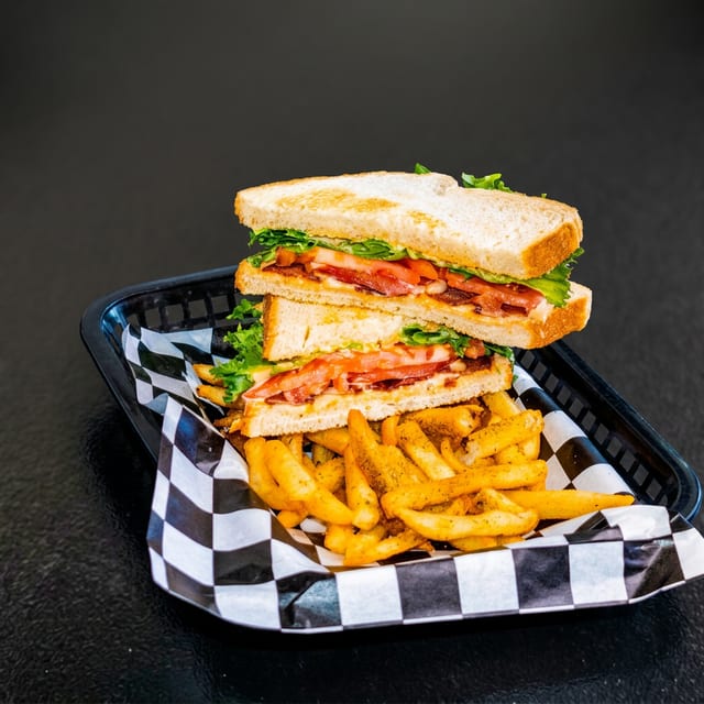 BLT With Chipotle Aioli Sauce.