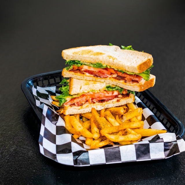 BLT With Chipotle Aioli Sauce.