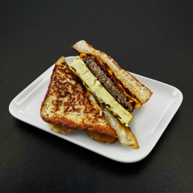 French Toast Breakfast Sandwich.
