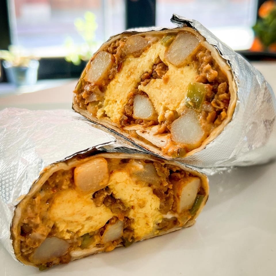 Delicious Breakfast Burrito