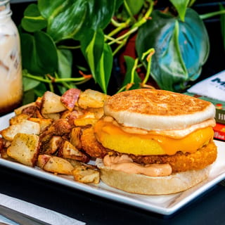 Egg N Cheese Breakfast Sandwich
